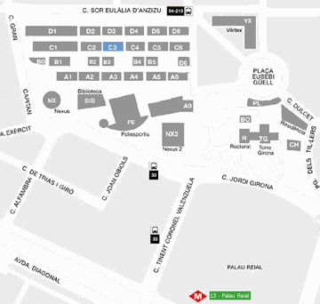 Localització Barcelona