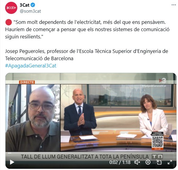 Entrevista en el TN 3Cat